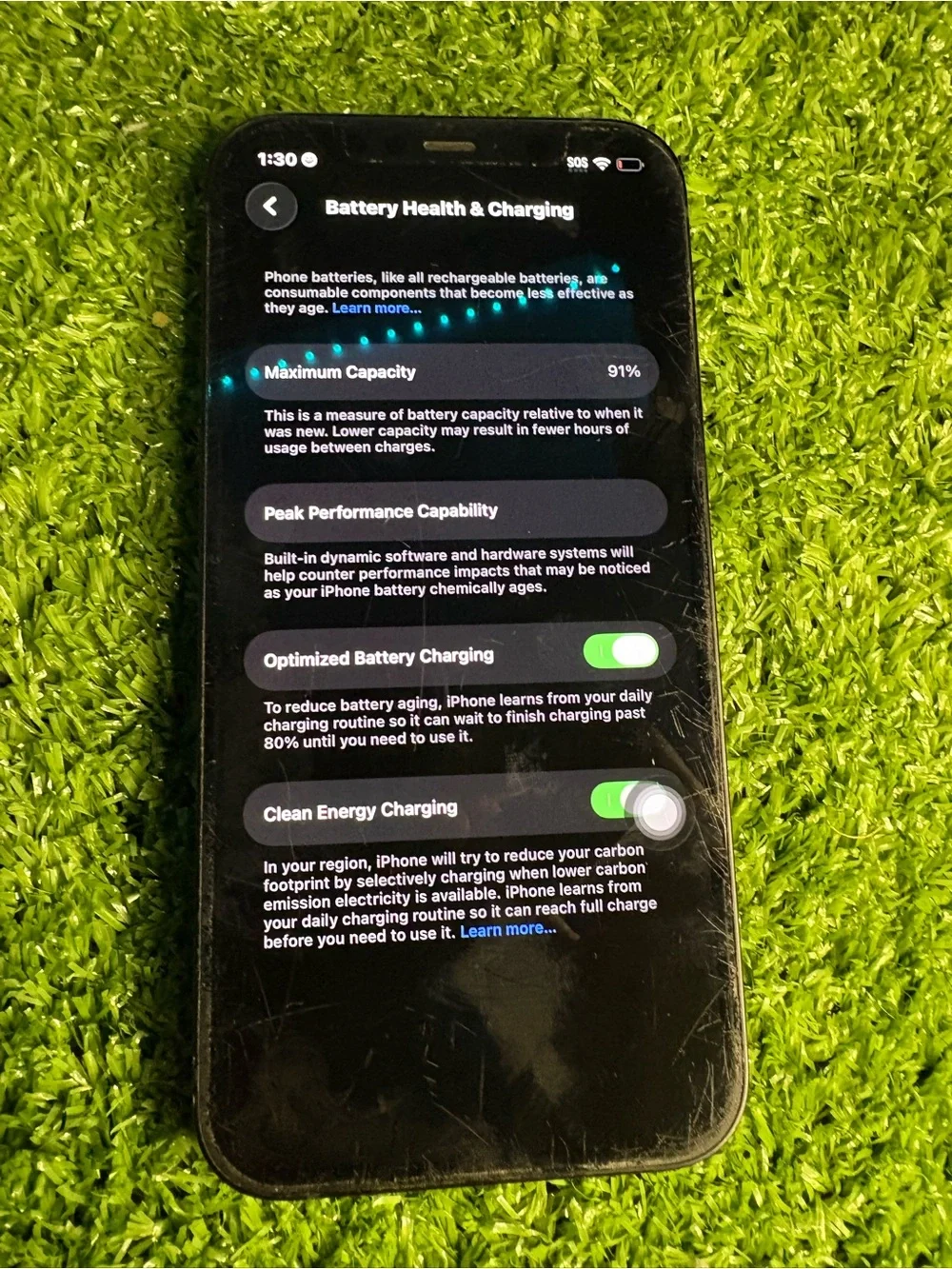 N/A clean iphone